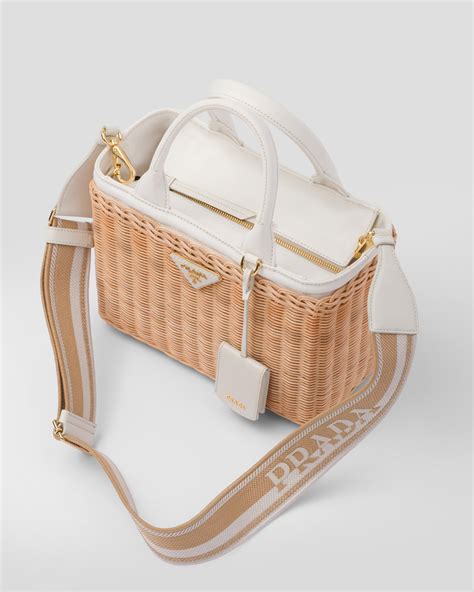 prada net tote|prada wicker tote.